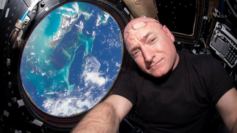 قضى سكوت كيلي إجمالي 520 يوما من عمره في الفضاء
