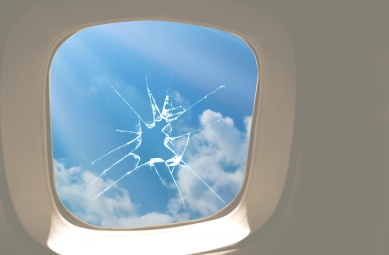 على مر التاريخ كان هناك القليل من القصص المرتبطة بتحطم نوافذ الطائرات